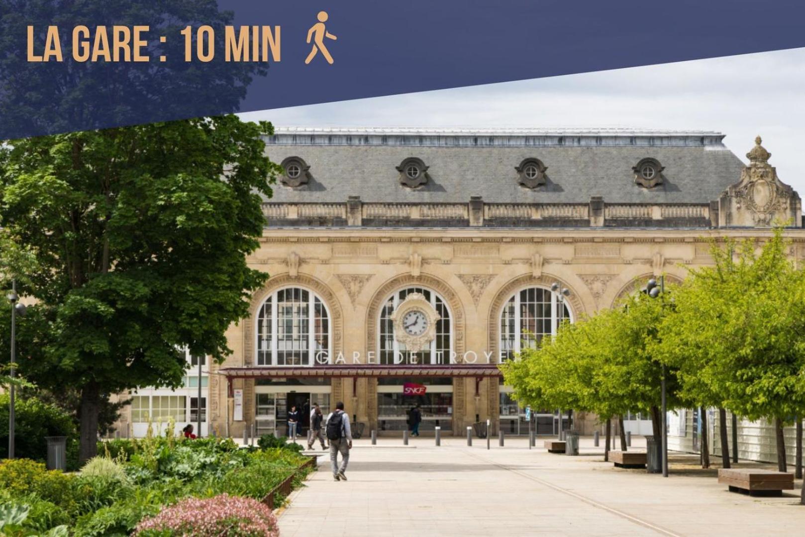 Madeleine - Centre-Ville Proche Gare - Mon Groom Troyes Esterno foto